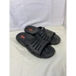 Okabashi Eurosport Unisex Black Sandals Size LL Men's 9/10 Women's 11/12